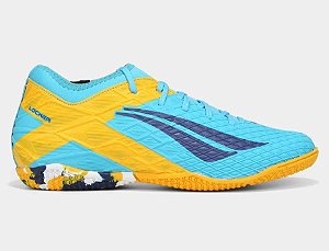 Tênis Futsal RX Locker Kids Y-3 Cor: Turquesa Marinho Amarelo