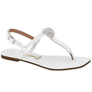 Sandália Vizzano Rasteira Ref. 6447.215 Cor: Branco