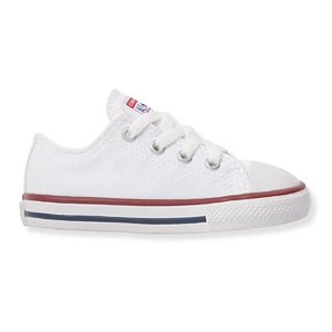 Tênis All Star Ref. CK00010001 Chuck Taylor Cor: Branco/Branco/Marinho