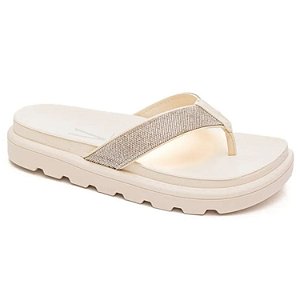 Chinelo Papete de Dedo Vizzano Ref. 6459.127 Cor: Branco OFF