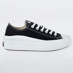 Tênis All Star Ref. CT15920001 Chuck Taylor Star Move Preto/Preto/Branco