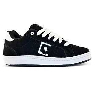 Tênis Qix Combat Suede Ref. 52010020  Cor: Preto/Branco