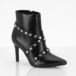 Bota Vizzano Cano Curto Ref. 3049.247 Cor: Preto