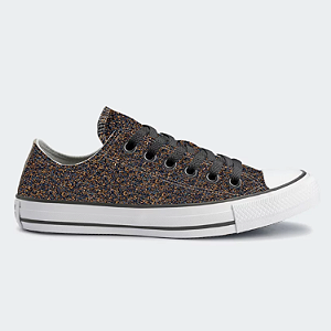 Tênis All Star Ref. CT30220002 Chuck Taylor All Star Cor: Grafite Escuro / Amendoa / Metal Cinza