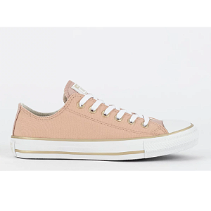 Tênis All Star Ref. CT28340002 Chuck Taylor Cor: Nude / Rosa / Branco / Ouro Claro