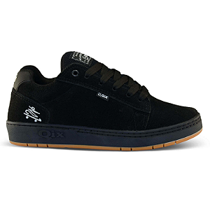 Tênis Qix Chorão PRO MODEL Allan Mesquita Ref. 520100221 Camurça Cor: Preto / Natural