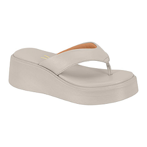 Chinelo Flatform Ref. 6525.100 Np Stretch Cor: Cinza