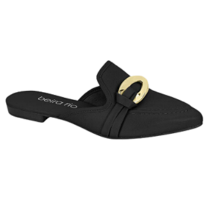 Mule Beira Rio Ref. 4134.1003 Cor: Preto