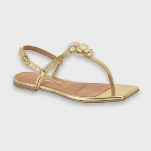 Sandália Vizzano Ref. 6513.201 Metalizado Premium Dourado
