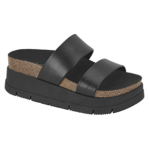 Tamanco Moleca Birk Papete Ref. 5513.100 Napa Turin Cor: Preto