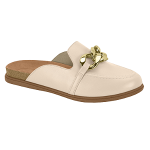 Mule Beira Rio Ref. 4317.105 Cabedal Napa Turin Cor: Creme