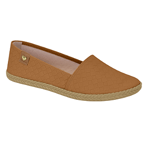 Sapatilha Moleca Ref. 5287.210 NP Tresse Capri Cor: Camel