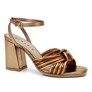 Sandália Ramarim Ref. 2441204 NP Metal Plus / Rose