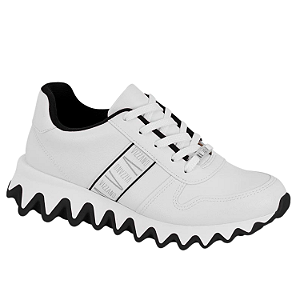 Tênis Vizzano Ref. 1451.101 Cor: Branco Cinza Preto