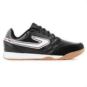 Tênis Chuteira de Futsal Topper Maestro Club V Fsal Ref. TP05280001 Cor: Preto/Branco/Vermelho