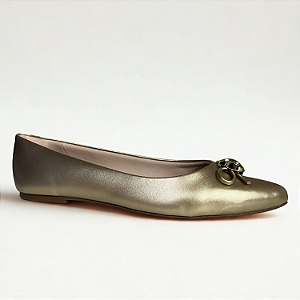 Sapatilha Sua Cia Ref. 8302.15555 Mate Metalic Light Gold