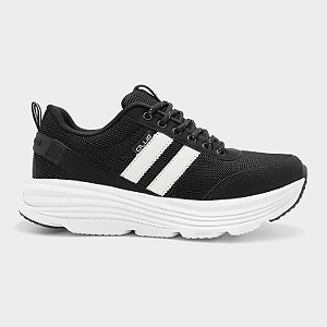 Tênis Ollie FLY2 Unissex Preto/Branco