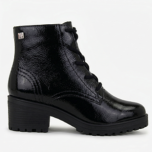Bota Bottero Coturno Ref. 349101 em Couro Verniz Show Preto