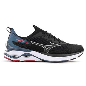 Tênis Mizuno Wave Mirai 7 Preto Bordo