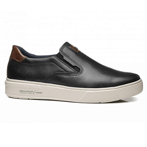 Tênis Casual Pegada Ref. 111908-02 Strech Preto / Pull Up