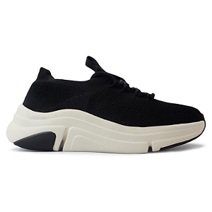 Tênis Feminino Modare Knit Ref. 7401.100 Cor: Preto