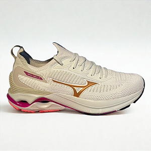 Tênis de Corrida Mizuno Wave Mirai 7 Arenito / Bronze