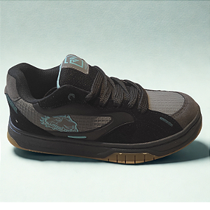 Tênis Masculino Red Nose Street Ref. RNVM605 Malibu Preto/Ciano