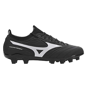 Chuteira de Campo Mizuno Regente Cor: Preto Branco