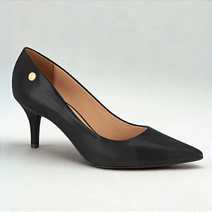 Sapato Scarpin Vizzano Ref. 1185.702 Napa Garda Cor: Preto