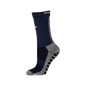 Meia Penalty Grip 789 Calça 39-44 Cor: Marinho/Branco