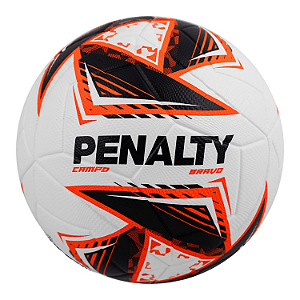 Bola de Campo Penalty Bravo XXV Branco Laranja Preto