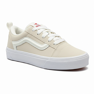 Tênis Casual Ortotenis Ref. 345 Jogger Cor: Areia / Branco
