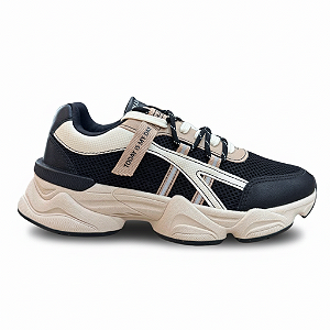 Tênis Esportivo Ramarim Ref. 2590206 Vest Cor: Plus Preto