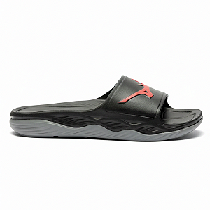 Chinelo Mizuno MZ Slide Energzy Cor: Preto / Vermelho