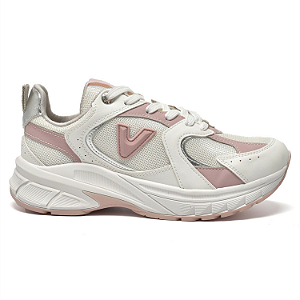 Tênis Casual Feminino Via Marte Ref. 240-008-09 Cab. Soft Pink Multi