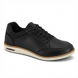 Sapatenis Masculino Br Sport Ref. 2272.221 Cabedal Napa Vermon Neo Tec Cor: Preto