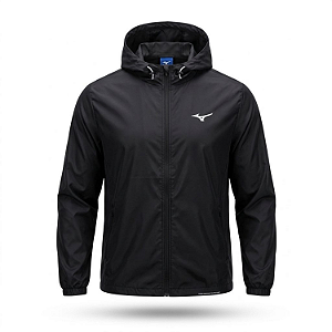 Jaqueta Masculina Corta Vento Mizuno Focus M New Preto 90