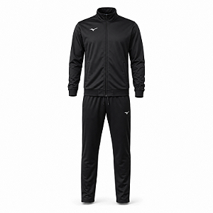 Conjunto Traninning Agasalho Mizuno II M Preto