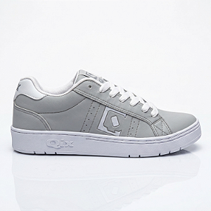 Tênis Qix Combat Slim AD Masculino Cinza/Branco - 52010037