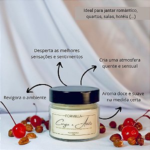 VELA CEREJA E AVELÃ