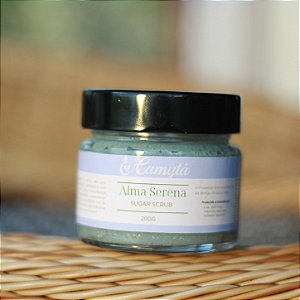 Sugar Scrub Alma Serena – Esfoliante Corporal Natural | Pele renovada, macia e radiante