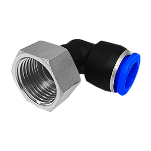 Cotovelo Fêmea PU 10mm x 1/2 BSP