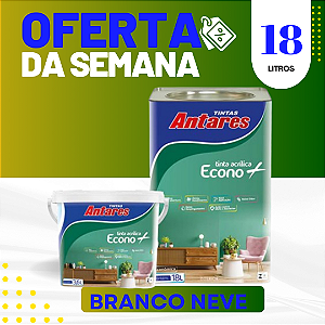 TINTA ACRÍLICA BRANCO NEVE LATA 18L