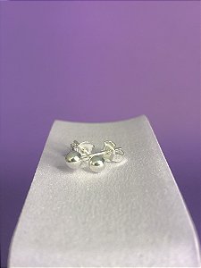 Brinco Bolinha 4mm