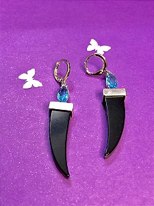Mini Argolinha Dente Sabre