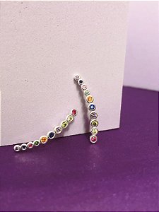 Brinco Cores da Natureza Ear Cuff Grande