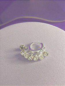 Brinco Argolinha Strass