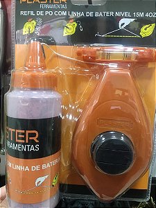 LINHA DE BATER NIVEL COM PÓ E NIVEL PLASTER