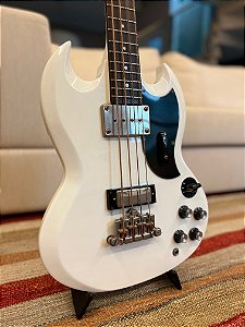 Contrabaixo Epiphone SG - Branco