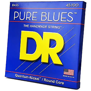 Encordoamento DR Strings Pure Blues 4 Cordas 45-100